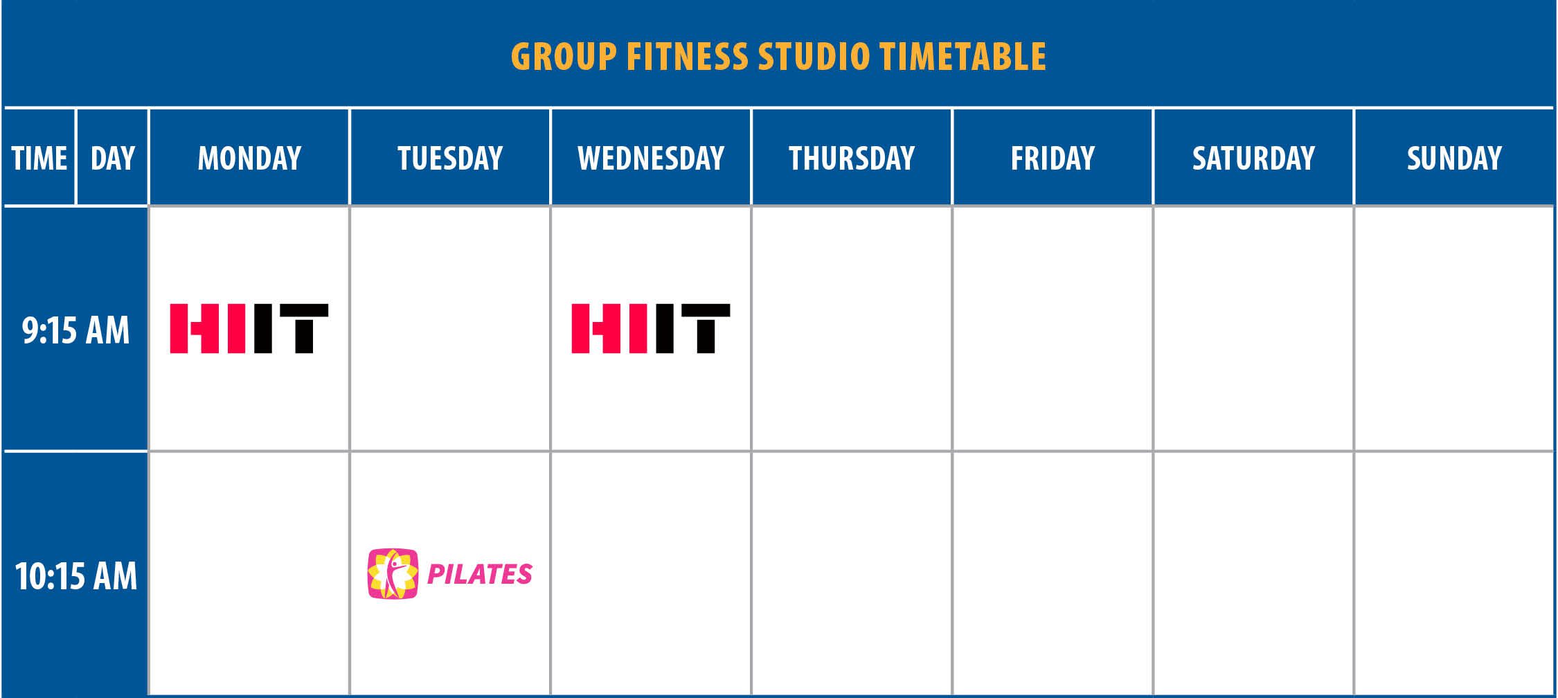 Group Fitness Timetable | Mooroopna 247 Gym Pilates & HIIT Group Fitness Classes | Mooroopna 247 Gym