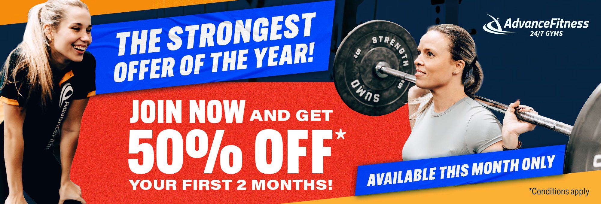 50% Off Gym Membership | 247 Gym The Strongest Offer Of The Year